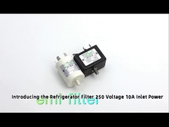 Filtro de ruido Filtro para lavadoras electrodomésticos filtros eléctricos 16A filtro IEC para el hogar