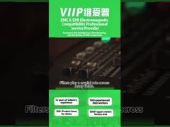 Caso de plástico Filtro EMI EMC de dos etapas para el controlador de alimentación de CA ROHS