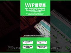 Línea eléctrica de paso bajo AC EMI Filtro 110V 250V Con cables de conducción