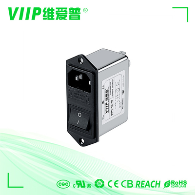 comprar IEC en línea EMI Filter 120V 250V del zócalo masculino C14 con el interruptor del fusible online manufacture