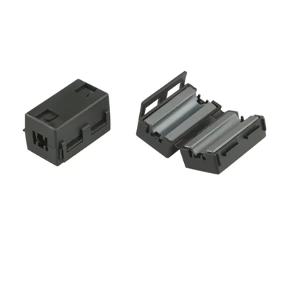 comprar Clampada de rango de frecuencia amplia en el dispositivo de 125.C negro de núcleo de ferrita Snap Clip -40C a 125C online manufacture