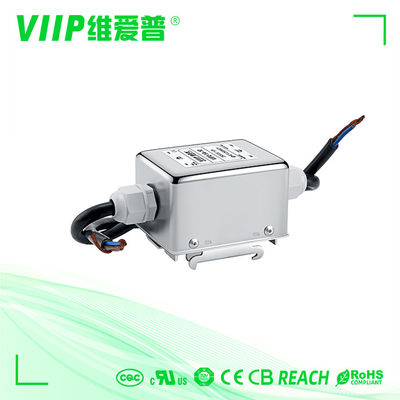 comprar Filtro EMI de corriente continua 30A 60VDC Filtro de ruido de línea de alimentación con caja metálica para atenuación de 150Khz-30Mhz online manufacture