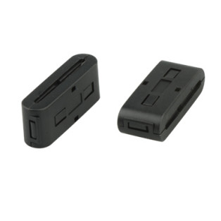 Tamaño de núcleo personalizado Núcleo plano de ferrita Color negro -40- 80 °C para equipos AV