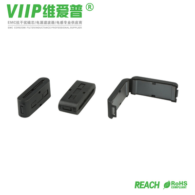 Broche de EMI Suppression Core Ferrite Cable de las redes en la producción de la escala