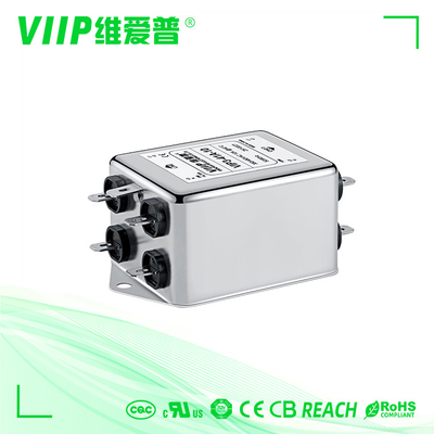 UL1283 etapa multi EMI Filters Three Phase militar 110V 250VAC