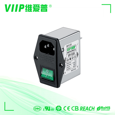 Impedancia de 50 ohm filtro EMC EMI -40C- 85C PBT GF material duradero