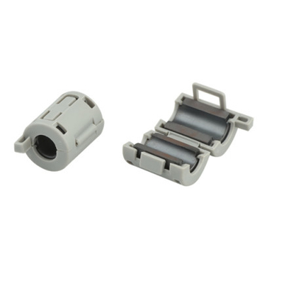 Clip de cable negro de Dvi en la ferrita Ring Clips For 3m m Dia Cable