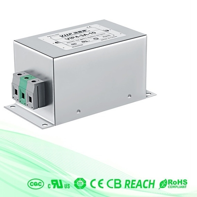 voltaje clasificado 115V/250V del filtro anti-ruidos del EMC de la entrada del soporte del tornillo 20A