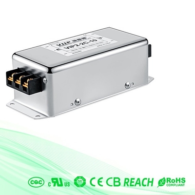 Línea eléctrica de paso bajo EMI EMC Filtro trifásico 110 / 250VAC 100A