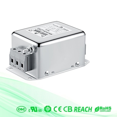 Filtro Emi de 3 fases montado en riel Din 220v para aire acondicionado industrial