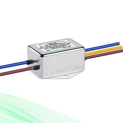 50/60Hz Frecuencia de funcionamiento filtros RFI EMI de fase única con alto rendimiento
