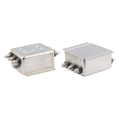 Pérdida mínima de inserción de 50 dB Filtro EMI fácil de instalar para frecuencias de 50/60Hz