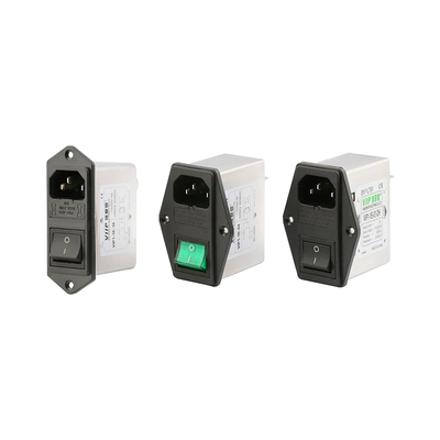 Resistencia al aislamiento ≥ 100MΩ Filtro EMI de fase única para un filtrado eficaz y un rango de frecuencia de 50/60 Hz