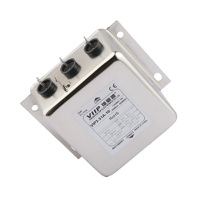 Protección de la información Filtro EMI de 3 fases con línea 2700VAC a tierra y pérdida de inserción de 60-90dB para la gestión de instalaciones