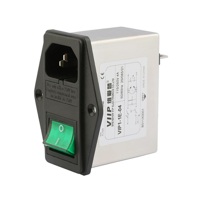 Filtro de conexión IEC Filtro de reducción de interferencias -25C- 85C Funcionamiento para una gestión y supresión óptima del ruido