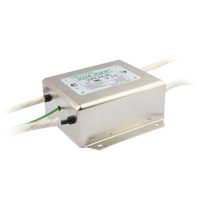 Filtro monofásico de CA compacto para aplicaciones de humedad ≤95%RH y rango de frecuencia 50/60Hz