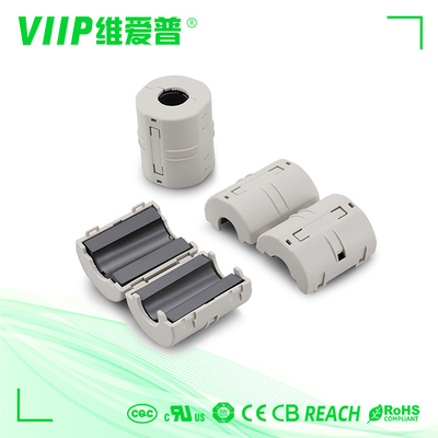 Clip cilíndrico de VIIP en la ferrita Ring Core For 3m m Dia Cable